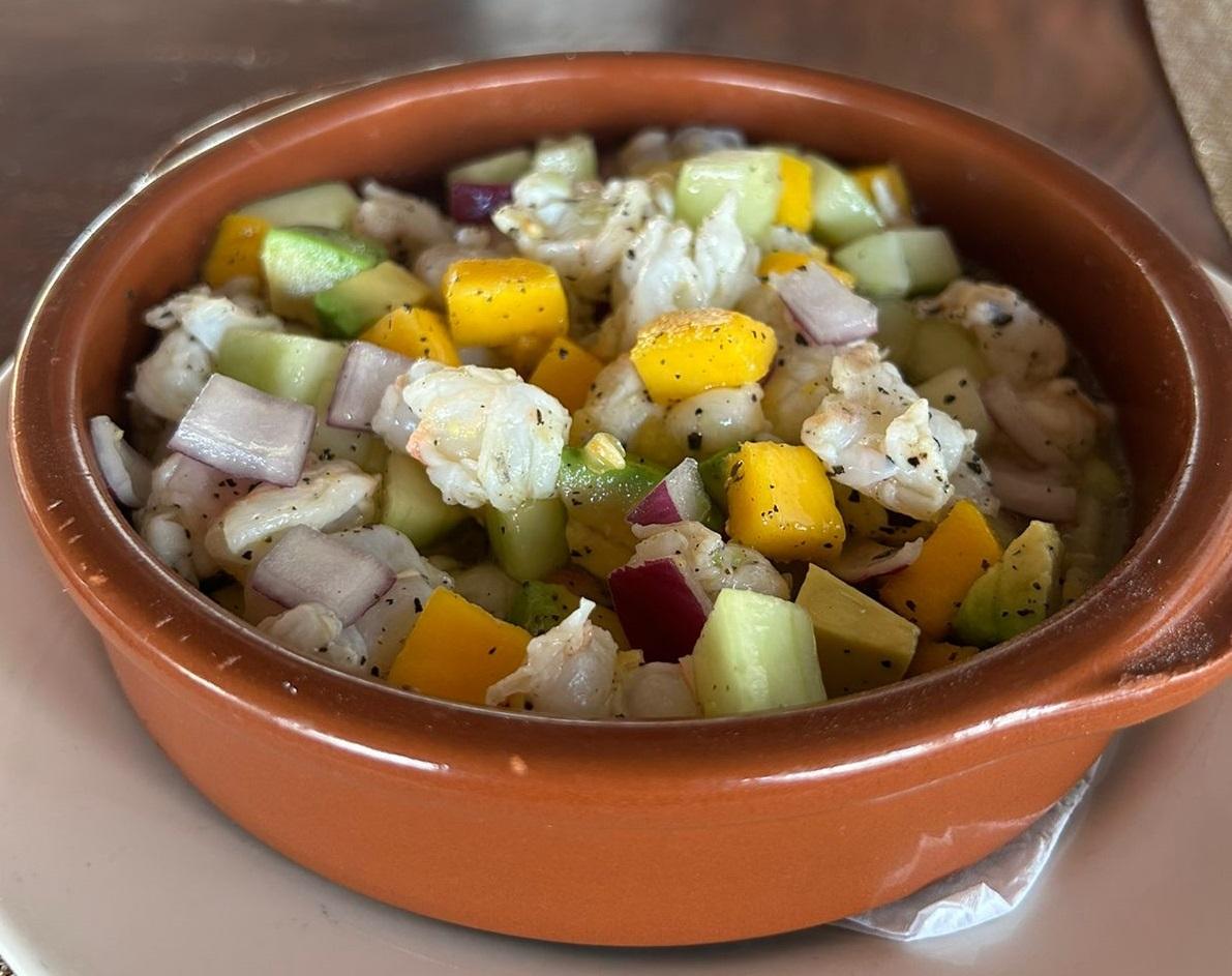 ceviche tropical de camaron