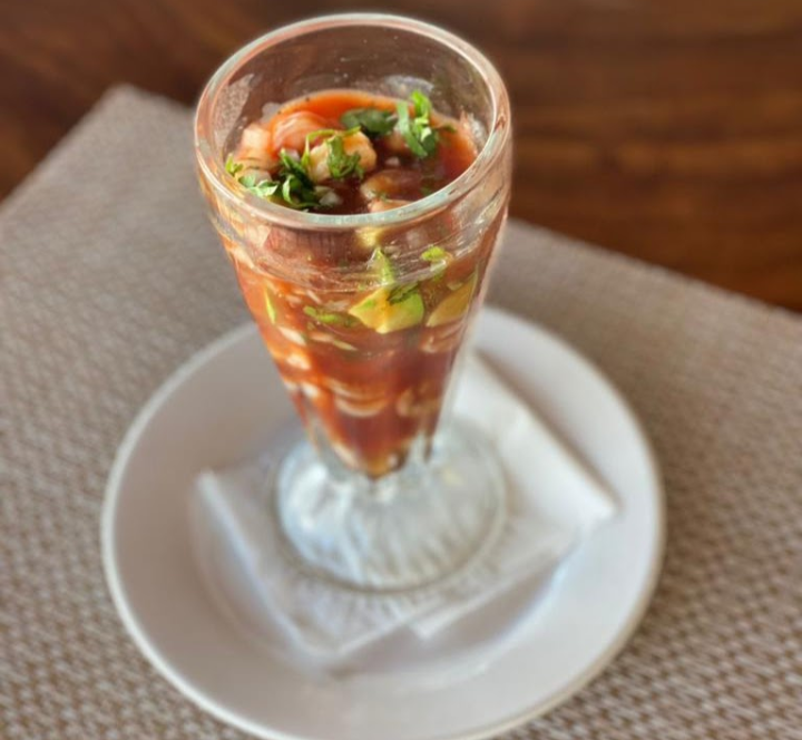 coctel de camaron grande