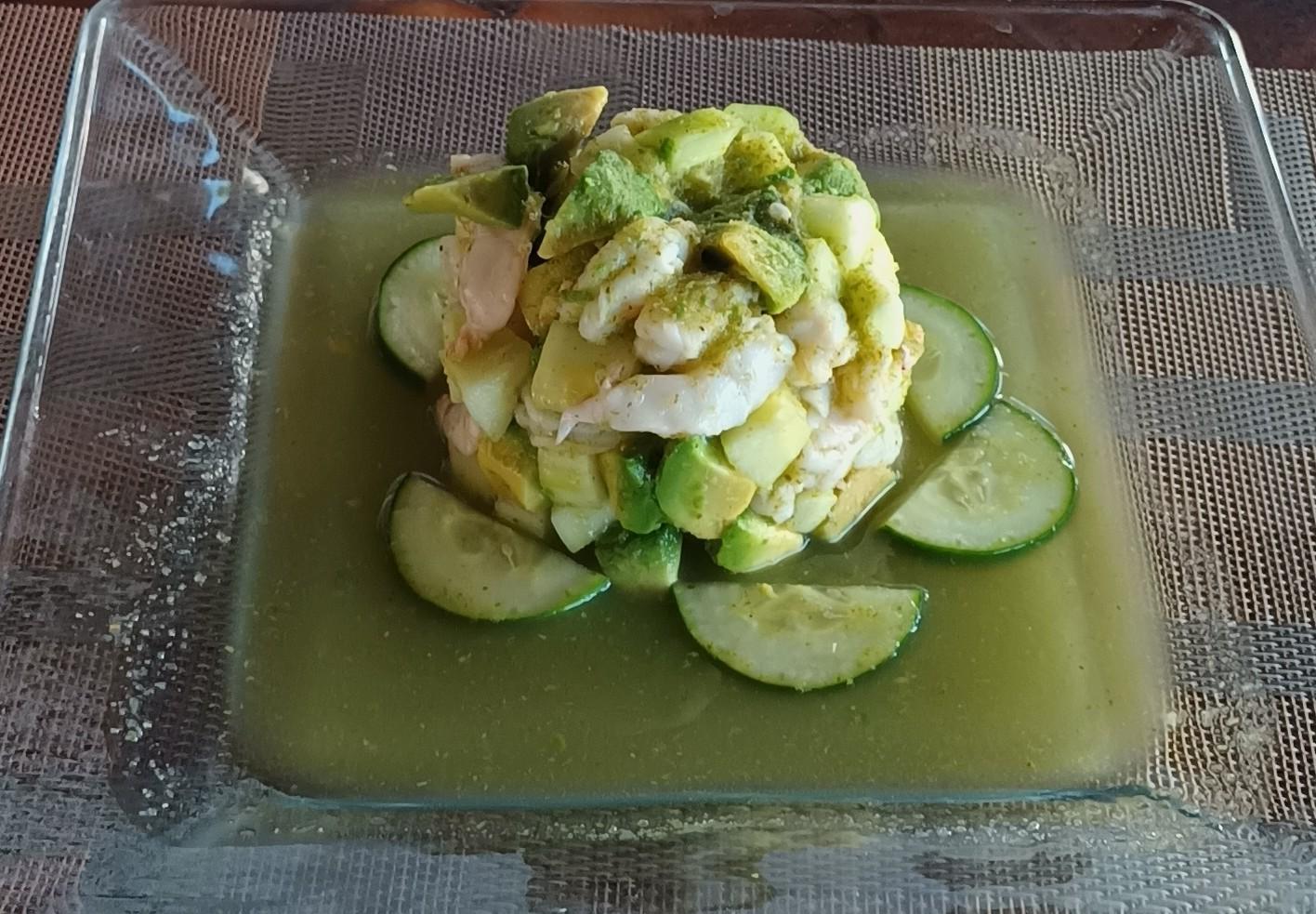 aguachile de camarón 